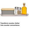 imageOXO Good Grips Adjustable Deep Drawer Organizer Utensil Holder Drawer3Piece Countertop Organizer Set