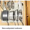 imageOXO Good Grips Adjustable Deep Drawer Organizer Utensil Holder DrawerAdjustable Cookware Organizer
