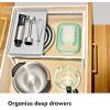 imageOXO Good Grips Adjustable Deep Drawer Organizer Utensil Holder DrawerAdjustable Deep Drawer Organizer