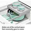 imageOXO Good Grips Adjustable Deep Drawer Organizer Utensil Holder DrawerAdjustable Deep Drawer Organizer