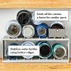 imageOXO Good Grips Adjustable Deep Drawer Organizer Utensil Holder DrawerWater Bottle Organizer