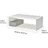 imageOXO Good Grips Adjustable Deep Drawer Organizer Utensil Holder DrawerWater Bottle Organizer