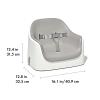 imageOXO Tot Nest Booster Seat with Straps  DuskGray