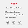 image:imageOXO Good Grips Prep amp Go Ice Pack Set  Ocean BlueOcean Blue