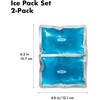 image:imageOXO Good Grips Prep amp Go Ice Pack Set  Ocean BlueOcean Blue
