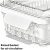 image:imageOXO Good Grips Produce Saver Root Vegetable Bin with Lid 5 lb Capacity Potato and Onion Storage for Pantry Stackable Vegetable Storage ContainerBerry Keeper