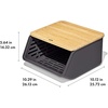 image:imageOXO Good Grips Produce Saver Root Vegetable Bin with Lid 5 lb Capacity Potato and Onion Storage for Pantry Stackable Vegetable Storage ContainerRoot Vegetable Bin
