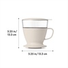 image:imageOXO Brew Pour Over Coffee Maker with Water Tank  Matte BlackWhite