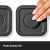 image:imageOXO Good Grips 3Piece POP Container Set  Matte BlackMatte Black
