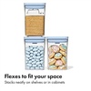 image:imageOXO Good Grips 3Piece POP Container Set  Matte BlackSky Blue