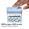 image:imageOXO Good Grips 3Piece POP Container Set  Matte BlackSky Blue