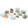 image:imageOXO Good Grips Smart Seal 30Piece Food Storage Container Set  Arctic BlueTeal