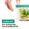 image:imageOXO Good Grips Smart Seal 30Piece Food Storage Container Set  Arctic BlueTeal