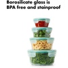 image:imageOXO Good Grips Smart Seal 30Piece Food Storage Container Set  Arctic BlueTeal