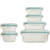 image:imageOXO Good Grips Smart Seal 30Piece Food Storage Container Set  Arctic BlueTeal