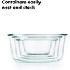 image:imageOXO Good Grips Smart Seal 30Piece Food Storage Container Set  Arctic BlueTeal