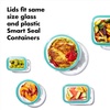 image:imageOXO Good Grips Smart Seal 30Piece Food Storage Container Set  Arctic BlueTeal