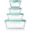 image:imageOXO Good Grips Smart Seal 30Piece Food Storage Container Set  Arctic BlueTeal