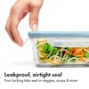 image:imageOXO Good Grips Smart Seal 35Cup Glass Food Storage Container  Arctic BlueArctic