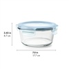 image:imageOXO Good Grips Smart Seal 7Cup Glass Food Storage Container  Arctic BlueArctic