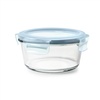 image:imageOXO Good Grips Smart Seal 7Cup Glass Food Storage Container  Arctic BlueArctic