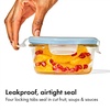 image:imageOXO Good Grips Smart Seal 7Cup Glass Food Storage Container  Arctic BlueArctic