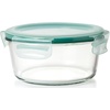image:imageOXO Good Grips Smart Seal 7Cup Glass Food Storage Container  Arctic BlueRound