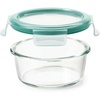 image:imageOXO Good Grips Smart Seal 7Cup Glass Food Storage Container  Arctic BlueTeal