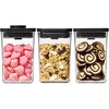 image:imageOXO Good Grips 3Piece POP Container Set  Matte BlackMatte Black