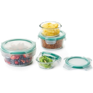 image:imageOXO Good Grips Smart Seal 30Piece Food Storage Container Set  Arctic BlueTeal